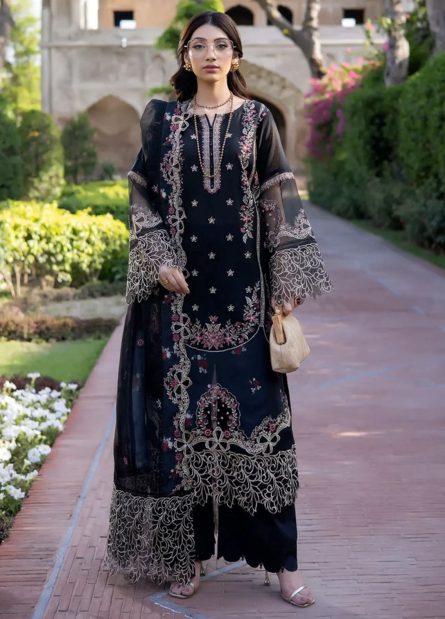 Inara by Javairia Women RTW Embroidered Lawn 2 Piece Suit IN26PJF Gulposh - Festive Collection