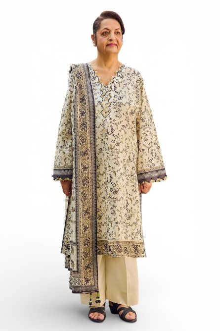 Gul Ahmed Tribute to Mothers Printed Lawn Unstitched 3Pc Suit CL-62117 B