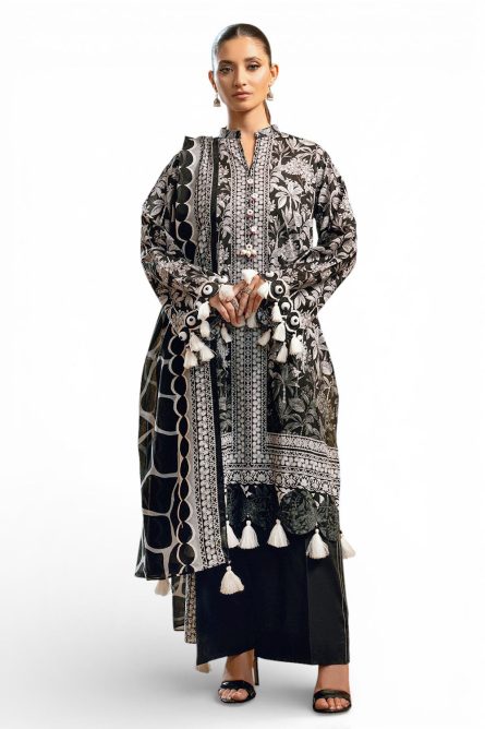 3 Piece Printed Lawn Suit B-62010